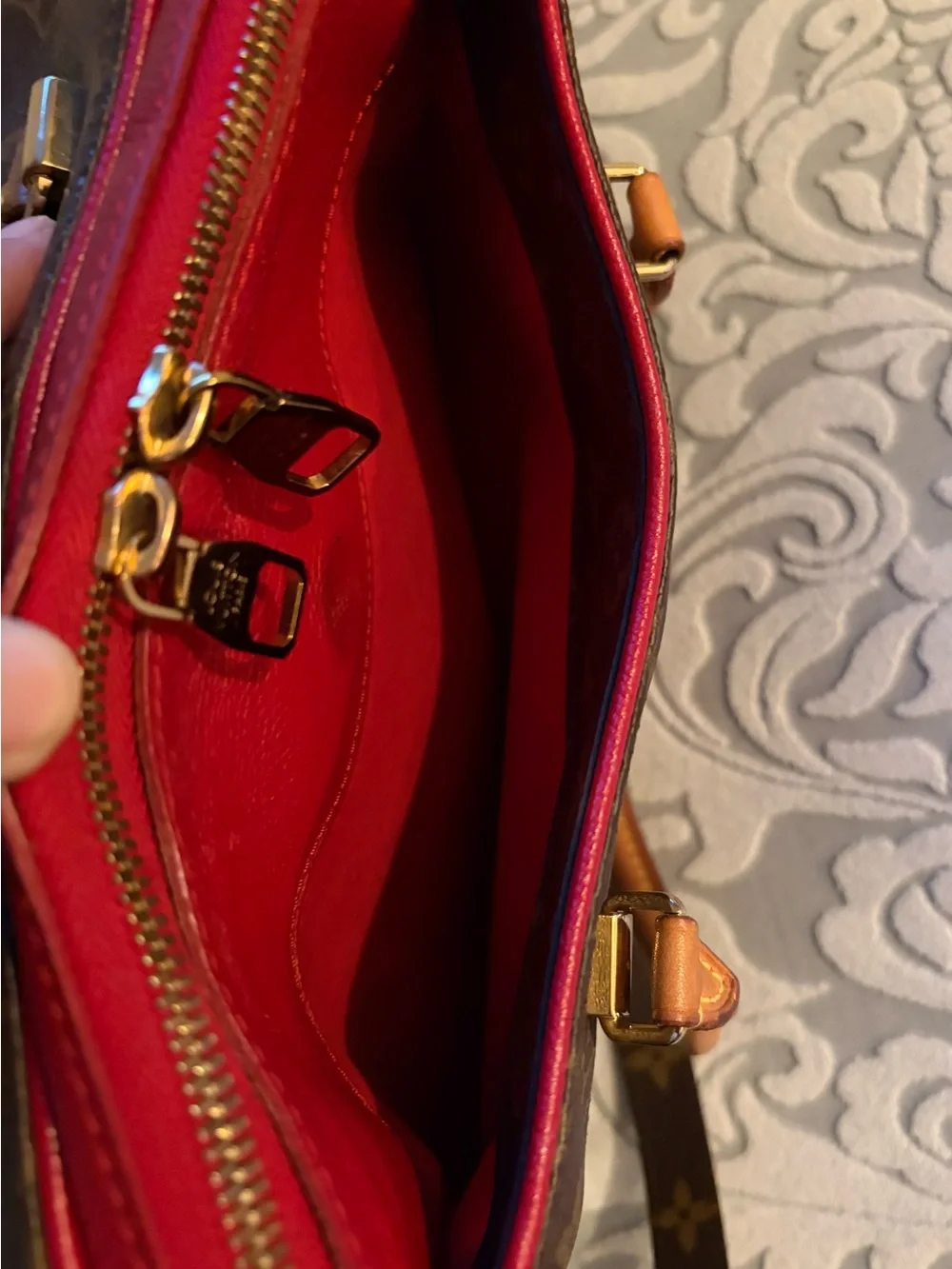 Louis Vuitton Pallas Brown Monogram Satchel